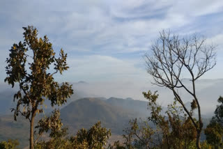 traffic jam in  vanjangi hills in visakha