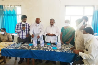 government distribute double bedroom houses in warangal rural district