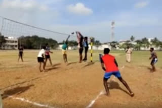 sports held for police on occassion of sankranthi festival