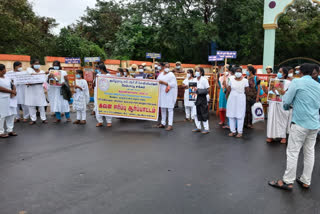 medical recruitment board nurses held hunger protest tomorrow