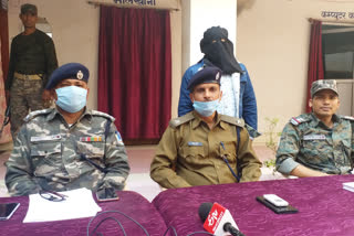 militant Sanjay Gope of PLFI organization surrender in gumla