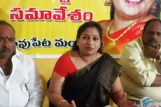 tdp leader vangalapudi anitha fires on ycp about not agreeing to conduct local body elections