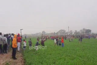 farmers protest Kaimla village Kisan Mahapanchayat Manohar Lal Khattar