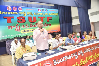 tsutf demand New wages, schools must start in telangana