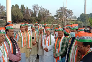 chhattisgarh-congress-committee-leaves-for-wardha-for-sevagram-training