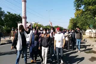 Senior teachers protest in Jaipur, Jaipur news