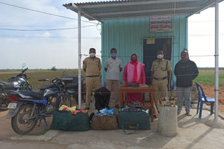 illegal gutka transport seized