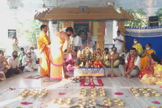 Koodarai Mahotsavam at Sri Venkateswara swamy Temple