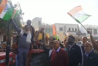 protest to agricultural law in Rajsamand,  protest in rajsamand