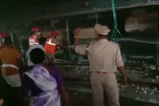 fire accident in a jinning mill at adhoni kurnool district