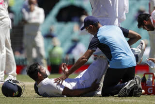 injured hanuma vihari out of last test unlikely for eng series shardul likely in place of jadeja