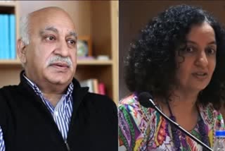 MJ Akbar and Priya Ramani