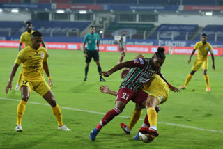 Bartholomew Ogbeche  Mumbai City  ATK Mohun Bagan  ISL 7