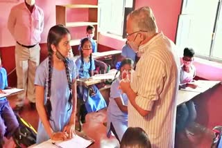 education-minister-suresh-kumar-visits-chamarajanagar-schools