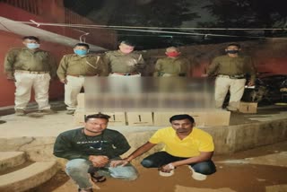 two-people-arrested-with-illegal-liquor-in-jamshedpur
