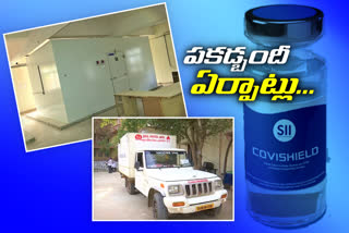 cold storage for covid vaccine in telangana