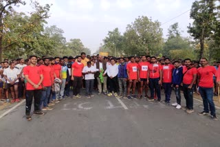 nirman-sports club organized marathon race