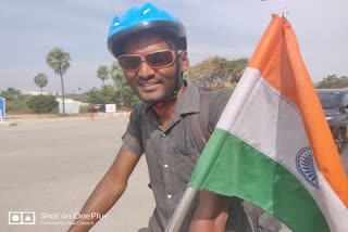 cycle man of Balurghat