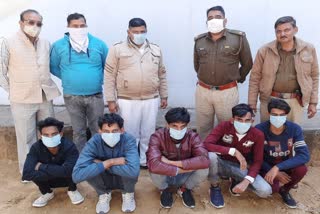 narnaul CIA arrest five miscreants