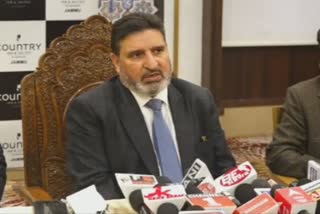 Altaf Bukhari, the founder and president of apni party