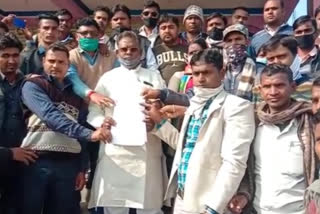 Panchayat Swayamsevak Sangh submitted memorandum to MLA and BJP leader in Palamu