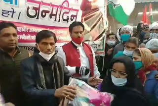 Fruits and blankets distributed in Sultapuri