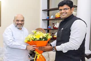 dushyant chautala meeting amit shah