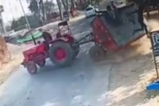 Video of tractor accident goes viral