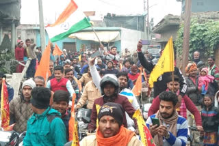 मीरगंज कस्बा और उसके आसपास के गांवों में जन जागरूकता रैली निकाली