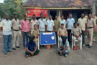 Two thieves were arrested by Gadag police