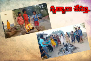 bhogi celebrations at dharmaram