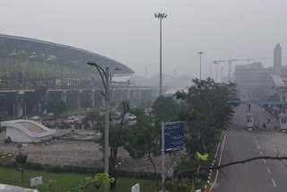 12 flights delayed due to fog, haze