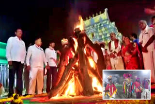 Sankranthi Celebrations start in Durgamma temple in Vijayawada