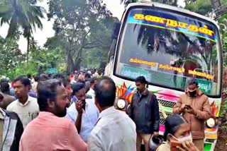 thirukkattuppalli private bus accident