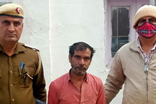 tilak nagar Police arrested Declared criminal
