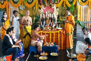 godha-ranganatha-swamy-kalyanam-at-bugulu-venkateswara-temple-in-jangaon-district