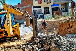 राजस्थान जेडीए की कार्रवाई, Illegal construction in Jaipur, Crackdown on illegal construction, Rajasthan JDA action