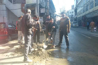 water pipeline in solan