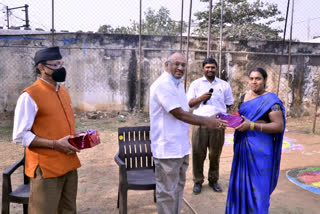 Sankranti celebrations were held under the auspices of RSS Sangh Parivar at Old Alwal in Secunderabad.