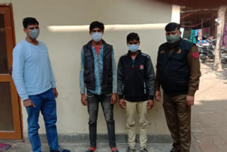 two accused arrested in illegal weapon and loot case in faridabad