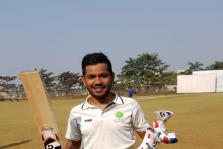 MEGHALAYA CAPTAIN PUNIT BISHT  SMASHED 17 SIXES IN AGAINST MIZORAM