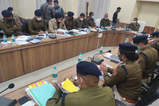 ajmer sp took a meeting, ajmer police