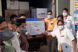 12 thousand doses of corona vaccine reached Gadchiroli district