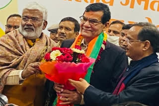 Ex-IAS Arvind Sharma joins BJP in UP