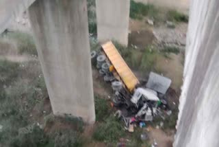 truck accident in Udaipur, truck overturns in Udaipur