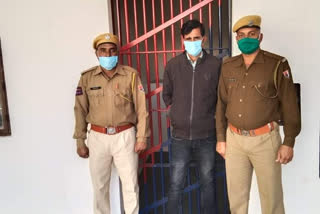 fatehpur shekhawati police, arrested absconding accused