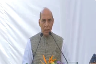 Befitting reply if any "superpower" hurts national pride: Rajnath Singh