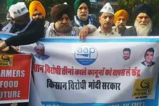 Aam Admi Protests