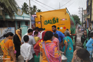 மாற்று வழியில் குடிநீர் விநியோகம்