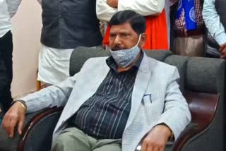 Minister Ramdas Athawale in jashpur